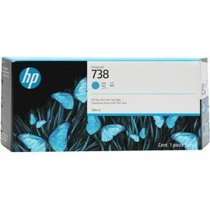 Cartucho de Tinta Original HP 738 Cian para Plóter DesignJet
