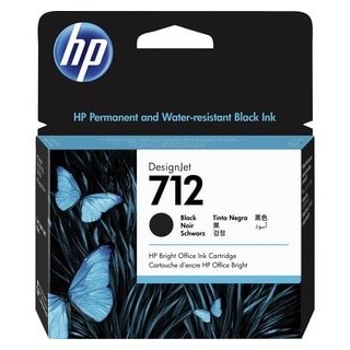Cartucho de Tinta Original HP 712 Negro Alta Capacidad para Plóter DesignJet