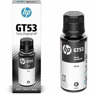 Botella de Tinta Original HP GT53 Negro 90 mL para Sistema de Impresión Continua