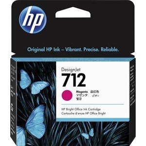 Cartucho de Tinta Original HP 712 Magenta para Plóter DesignJet