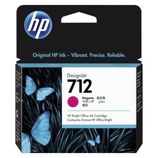 Cartucho de Tinta Original HP 712 Magenta para Plóter DesignJet