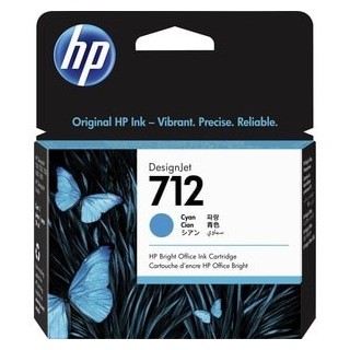 Cartucho de Tinta Original HP 712 Cian para Plóter DesignJet