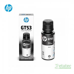 Botella de Tinta Original HP GT53 Negro 90 mL para impresoras HP Smart Tank y entornos empresariales