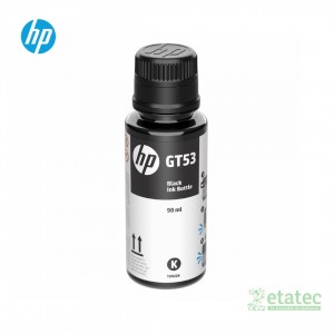 Botella de Tinta Original HP GT53 Negro 90 mL para impresoras HP Smart Tank y entornos empresariales