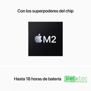 MacBook Air M2 2022 24GB RAM 512GB SSD 13.6" Medianoche | Zetatec