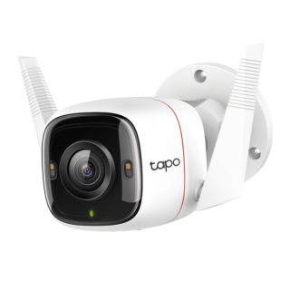 TAPO Cámara de Seguridad Fija para Exteriores Wi-Fi 2K QHD C320WS