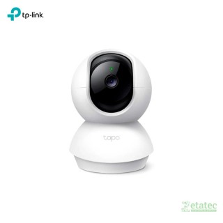 Cámara de seguridad giratoria TP-Link Tapo C210 con resolución 2K de 3MP, visión panorámica de 360 grados para vigilancia