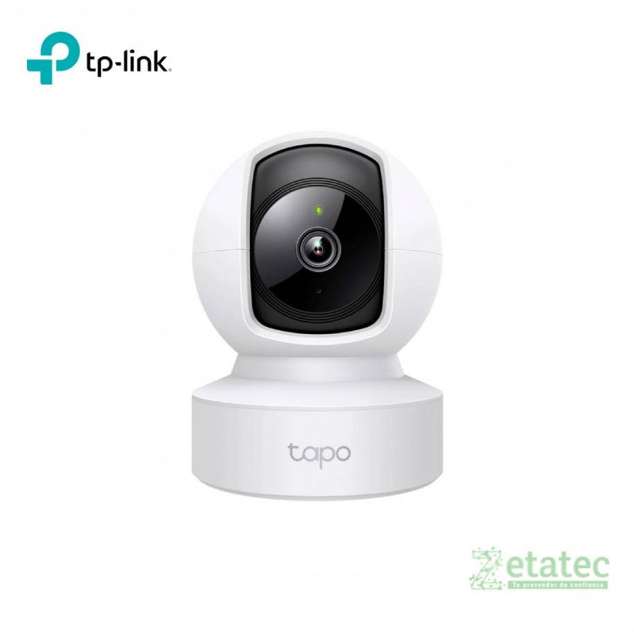 Cámara de seguridad TP-Link Tapo C212 con rotación motorizada panorámica e inclinación 2K, sistema inteligente.
