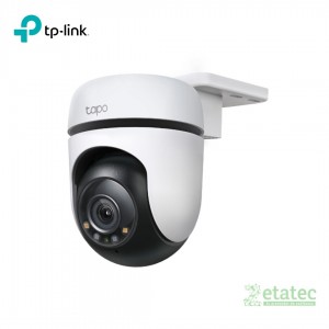 Cámara de seguridad exterior TP-Link Tapo C510W con resolución 2K QHD y movimiento PTZ.