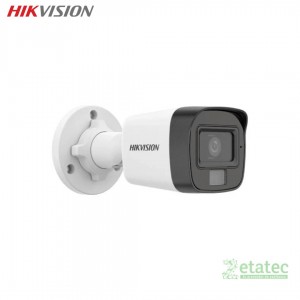 Cámara de seguridad tipo bala Hikvision con resolución de ultra alta definición 3K 5 MP, equipo de videovigilancia perimetral.