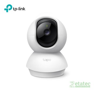 Cámara de seguridad giratoria TP-Link Tapo C210 con resolución 2K de 3MP, visión panorámica de 360 grados para vigilancia