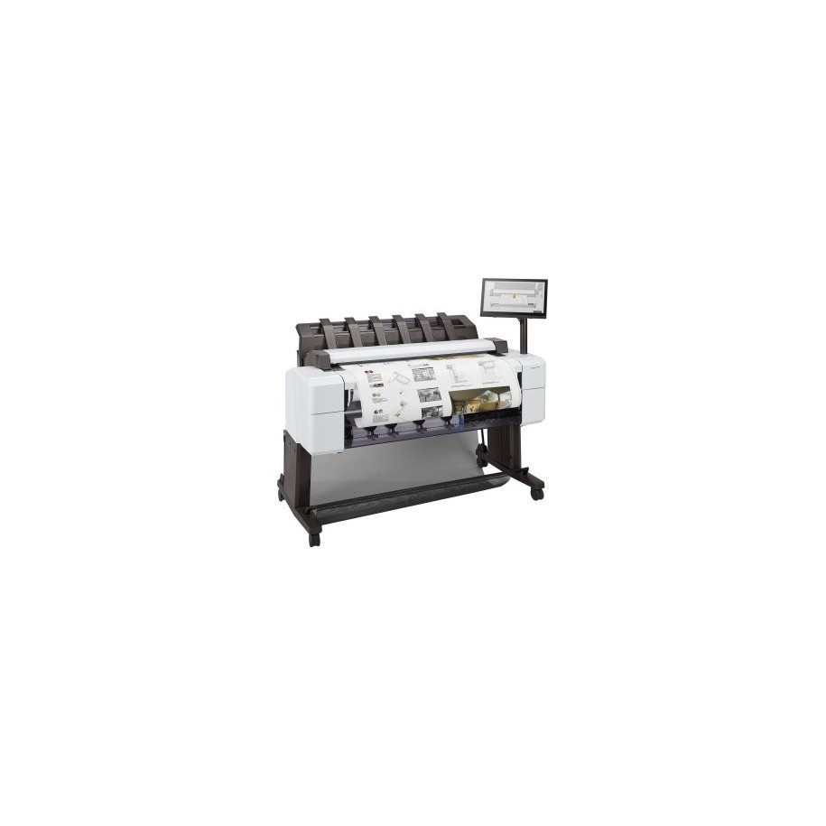 Plotter HP DesignJet T2600dr PostScript 3EK15A 36" MFP 6 Colores Escáner Copiadora 2400dpi
