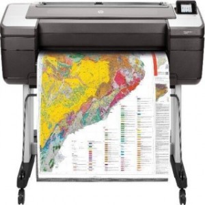 Plotter HP DesignJet T1700dr PS 1VD88A 44" Doble Rollo PostScript 6 Colores 2400dpi