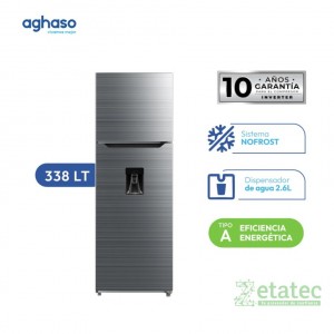 Refrigeradora Aghaso No Frost 338L Refr-AGH012 | Zetatec