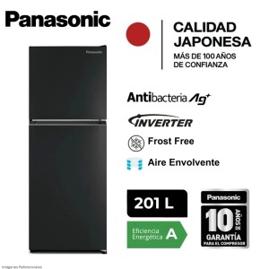 Refrigeradora Top Mount Panasonic NR-BT30PV1BD