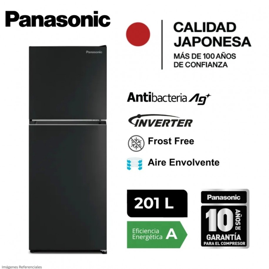 Refrigeradora Top Mount Panasonic NR-BT30PV1BD