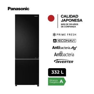 Refrigeradora Panasonic NR-BV361BPKE