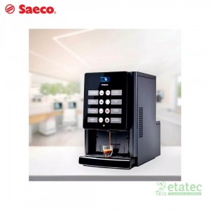 Cafetera profesional Saeco IperAutomatica Premium, equipada con el kit de conexión directa a la red de agua K00091.