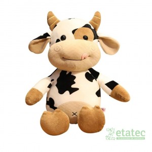 Peluche Vaquita Bicolor 55 cm | Zetatec