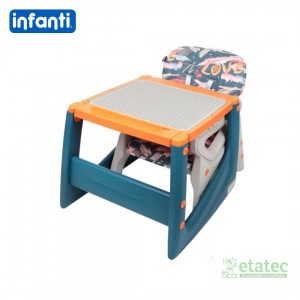 Silla carpeta Sit Up Plus Infanti con diseño compacto y asiento acolchado.
