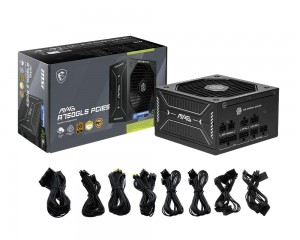 Fuente de Poder MSI FUENTE DE PODER MAG-A750GLS-PCIE5 80 PLUS GOLD NEGRO