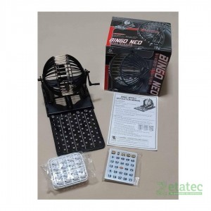 Bingo Neo Simulador Negro | Diversión Familiar y Entretenimiento