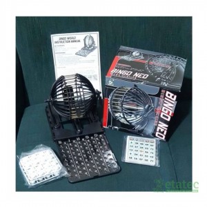 Bingo Neo Simulador Negro | Diversión Familiar y Entretenimiento