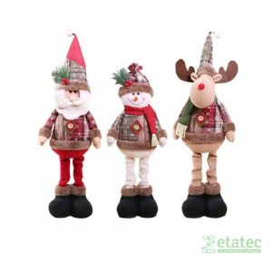 3 Patilargos Navideños | Papa Noel, Muñeco de Nieve y Renos