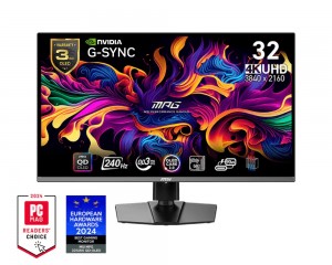 Monitor Profesional de Oficina MSI 32"/ QD-OLED/ UHD/ 240HZ/ 0.03MS/ FLAT