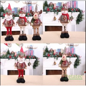 3 Patilargos Navideños | Papa Noel, Muñeco de Nieve y Renos