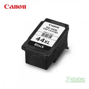 Cartucho de tinta Canon 44XL Negro PG44XL original en presentación frontal