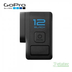 "Cámara de acción GoPro Hero 12 Black con lente gran angular y resolución 5.3K"