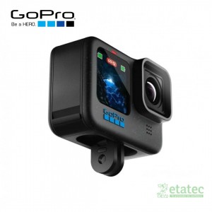 "Cámara de acción GoPro Hero 12 Black con lente gran angular y resolución 5.3K"