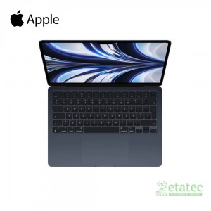 "MacBook Air M2 2022 13.6 pulgadas color Medianoche vista frontal"