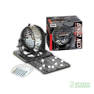 "Juguete Bingo Neo simulador color negro vista frontal"