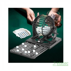 "Juguete Bingo Neo simulador color negro vista frontal"