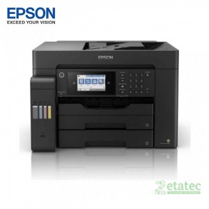 "Multifuncional Epson EcoTank L15150 vista frontal imprime escanea copia y fax"