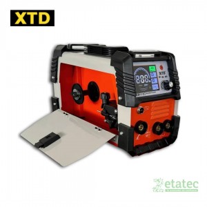 Soldadora inversora Mig Flux 200A XTD sin gas ideal para trabajos de soldadura profesion