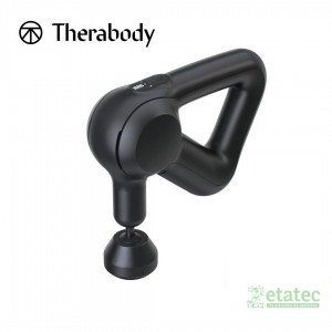 Pistola de masaje Theragun Prime Therabody G4-PKG en color negro con diseño ergonómico.