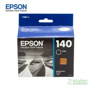 Cartucho de tinta Epson T140120 negro original T140 para impresoras Epson Stylus Office