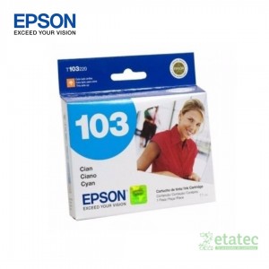 Kit de tintas Epson T103 Black Yellow Magenta Cyan original