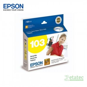Kit de tintas Epson T103 Black Yellow Magenta Cyan original