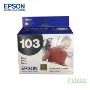 Cartucho de tinta Epson T103120 negro T1031 original para impresoras Epson