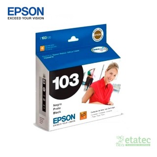 Cartucho de tinta Epson T103120 negro T1031 original para impresoras Epson