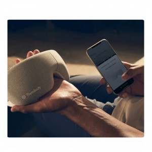 Masajeador Therabody SmartGoggles TM03348-01 en color negro, versión EE. UU./AU.