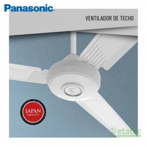 Ventilador de techo Panasonic 56 pulgadas modelo F-56NL2AAWJXH color Blanco