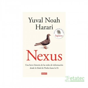 Libro Nexus portada original, lectura educativa para desarrollo intelectual y análisis del conocimiento