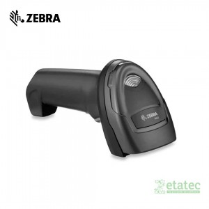 Lector de códigos de barras Zebra DS2208 USB con pedestal para punto de venta