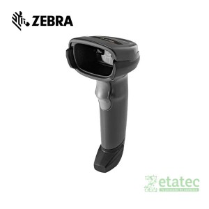 Lector de códigos de barras Zebra DS2208 USB con pedestal para punto de venta