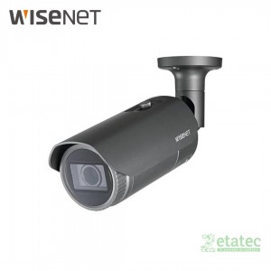 Cámara de red Wisenet QNO-8080R Full HD para videovigilancia exterior
